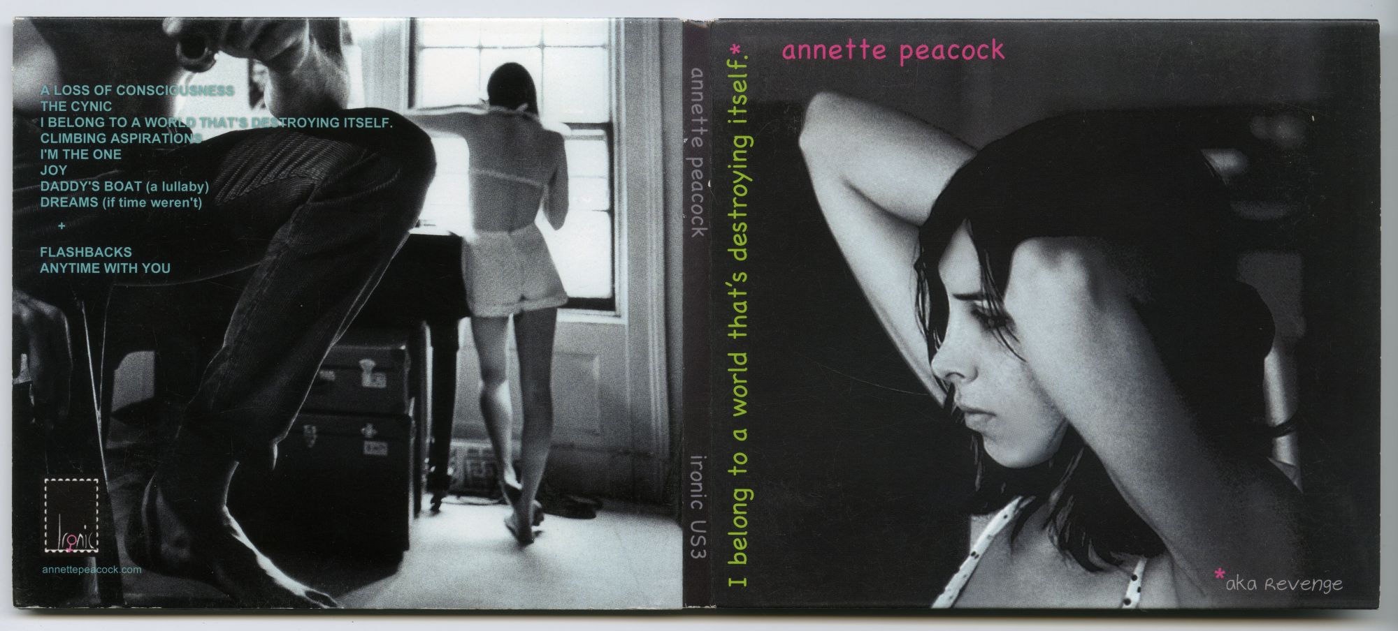 Annette Peacock『I Belong To A World That's Destroying Itself.（aka Revenge）』（2014年） 01